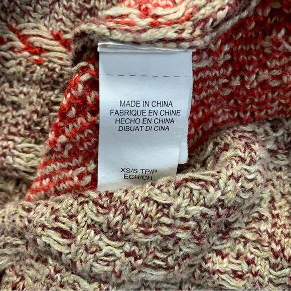 LUCKY BRAND Cardigan Sweater Women’s XS Small Southwest Aztec Open Front Boho - Picture 5 of 8